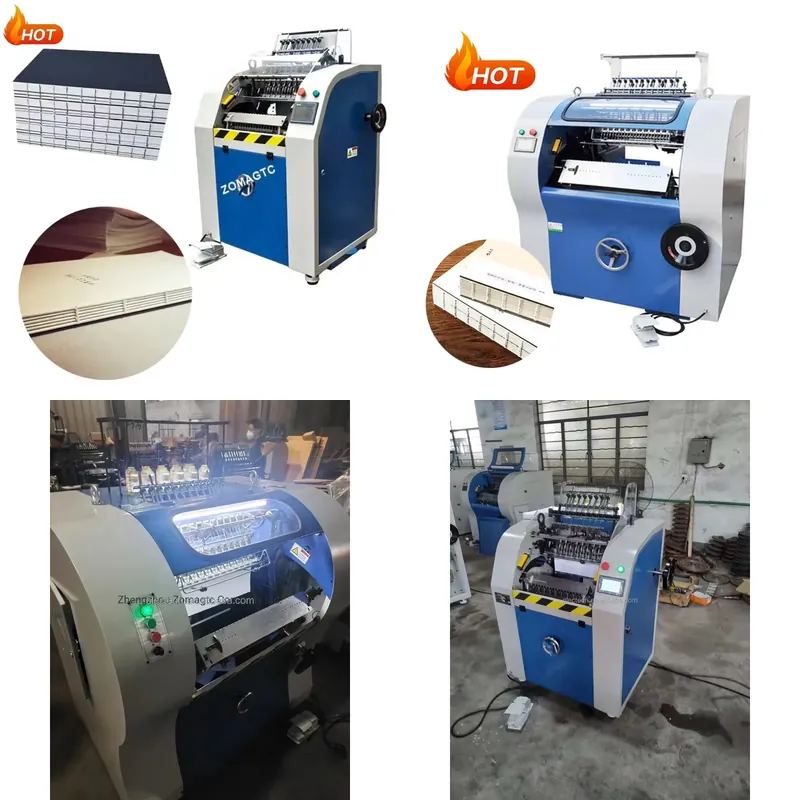 Sewing Recycling - リサイクルマシン2026自動紙製本縫製機大型ノートブックステッチ製本機ハードカバー