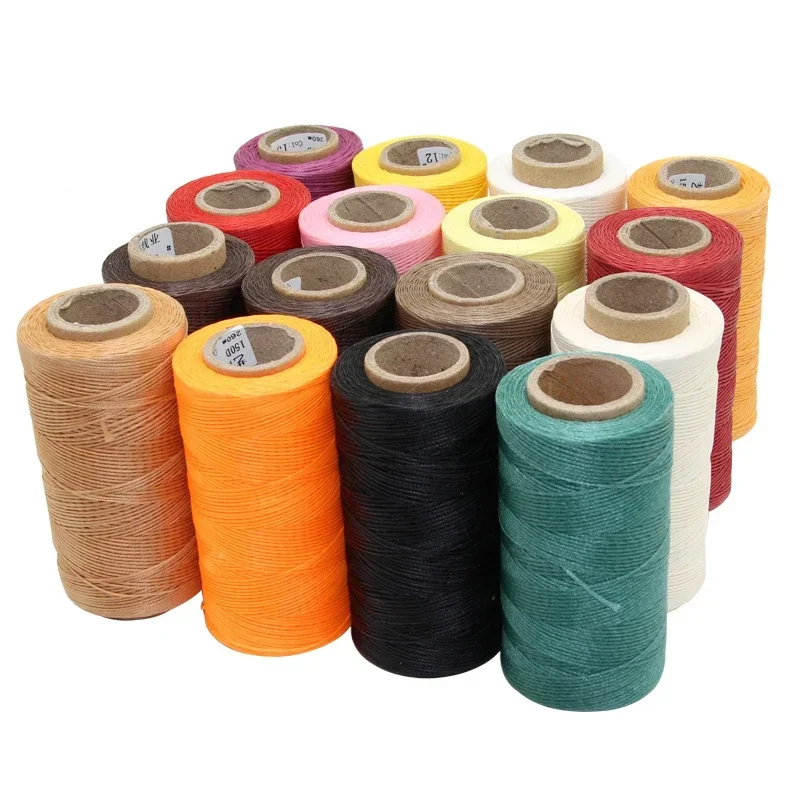 Sewing Thread Production - ブレスレットを作るためのワックスコード,手工芸品のための260mのツイスト糸