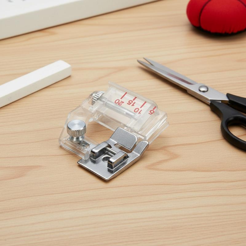 Textiles Sewing Machine - 調整可能なバイアステープバインディングフットスナッププレッサーフット6290高品質家庭用ミシンDIYホームテキスタイル縫製用