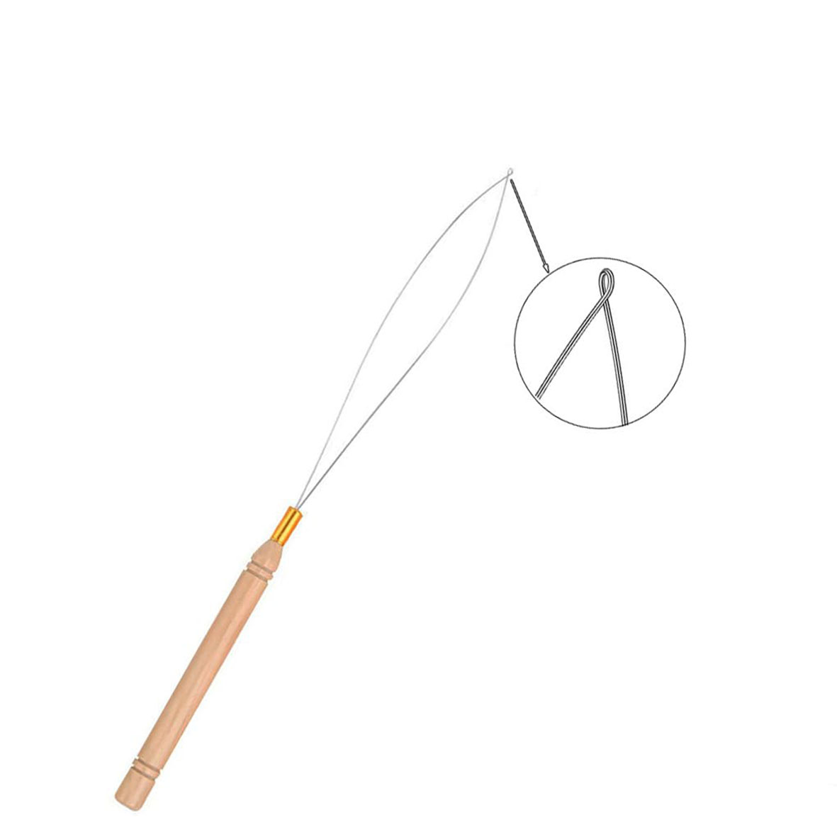 ヘアエクステンションツールキット - マイクロリング、ループ - Needle Threader Tool のレビューと価格