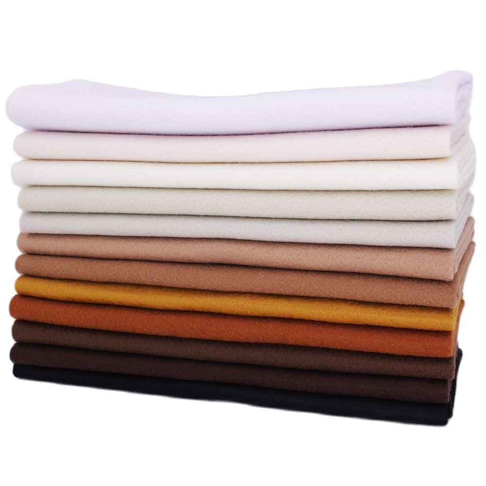 1.2 ミリメートル黒、白、茶色、高密度フェルト柔らかい生地 - Textile And Sewing Materials のレビューと価格