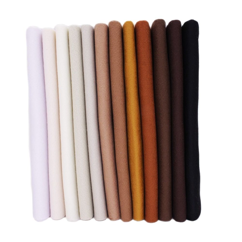 1.2 ミリメートル黒、白、茶色、高密度フェルト柔らかい生地 - Textile And Sewing Materials のレビューと価格