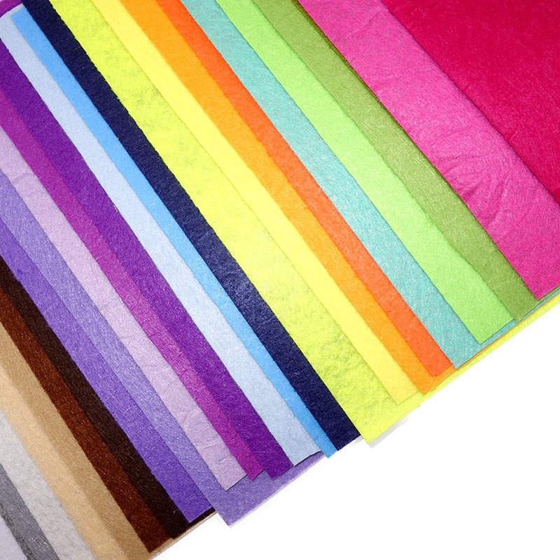 フェルト生地不織布フェルト生地シート DIY 縫製人形工芸品 - Textile And Sewing Materials のレビューと価格