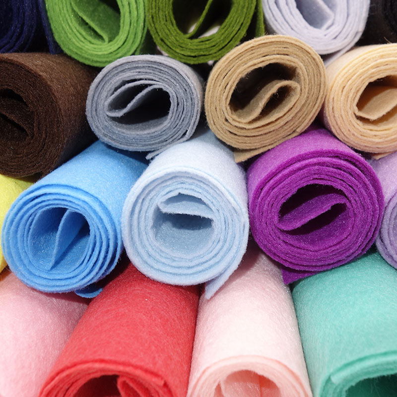 フェルト生地不織布フェルト生地シート DIY 縫製人形工芸品 - Textile And Sewing Materials のレビューと価格
