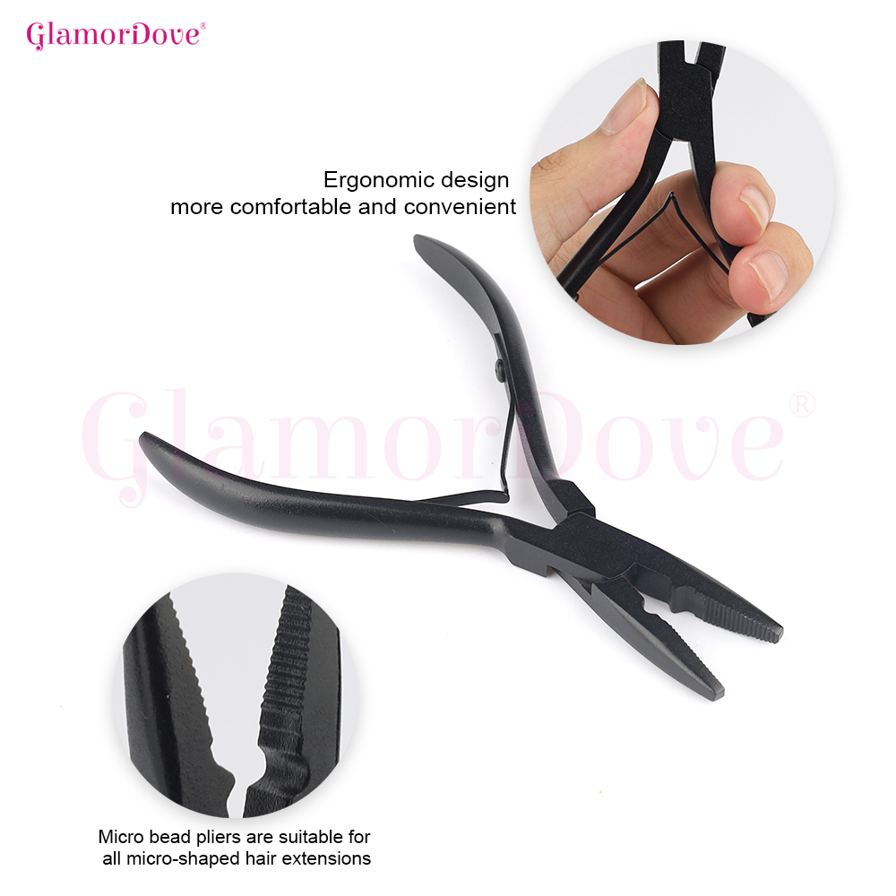 GlamorDove マイクロリングヘアエクステンションツー - Needle Threader Tool のレビューと価格