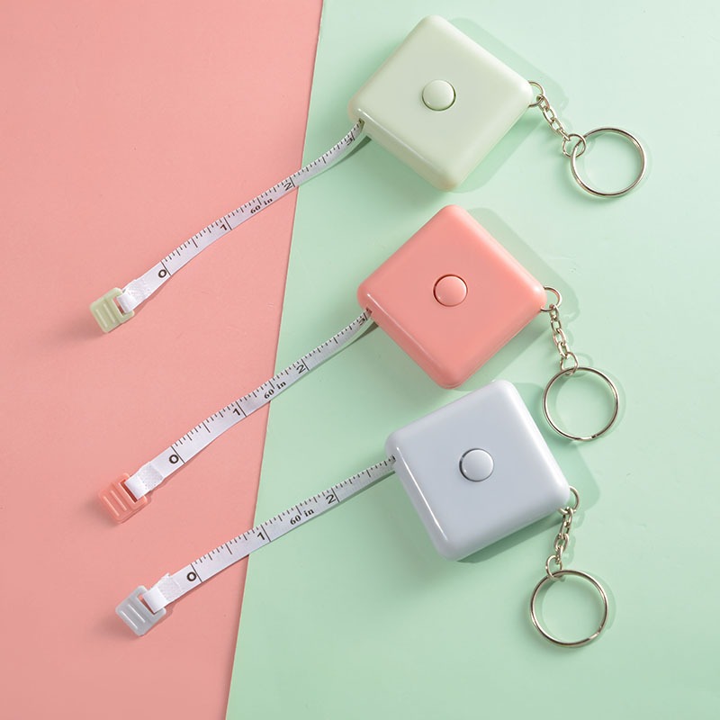 ミニテープメジャー ポータブル 学生用 ソフトレザー 3種類 - Sewing Recycling のレビューと価格