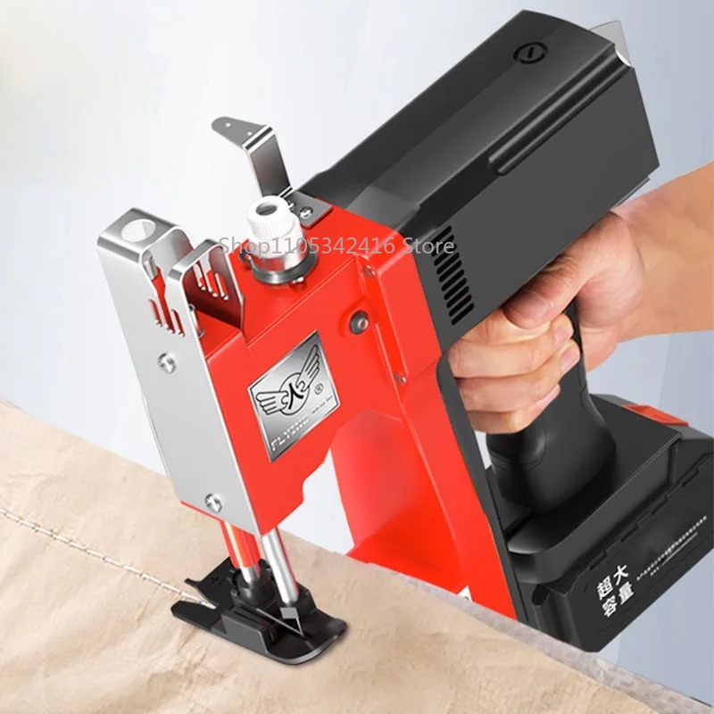 農業用織物袋閉鎖梱包用ポータブル自動ミシン、ニットバッグクロ - Textiles Sewing Machine のレビューと価格