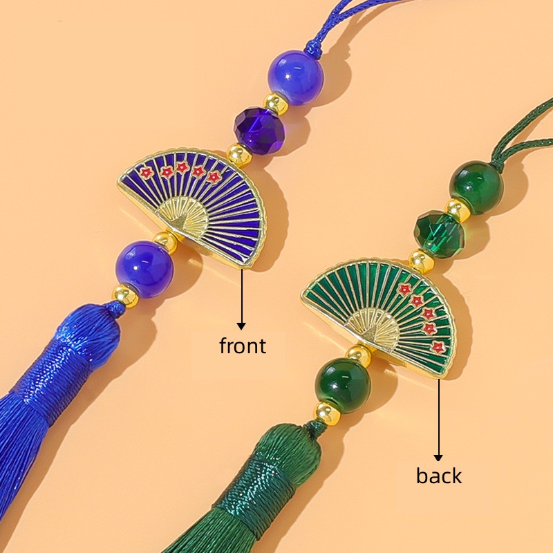 10 個ヴィンテージビーズファンタッセルペンダント DIY  - Vintage Sewing Textile のレビューと価格