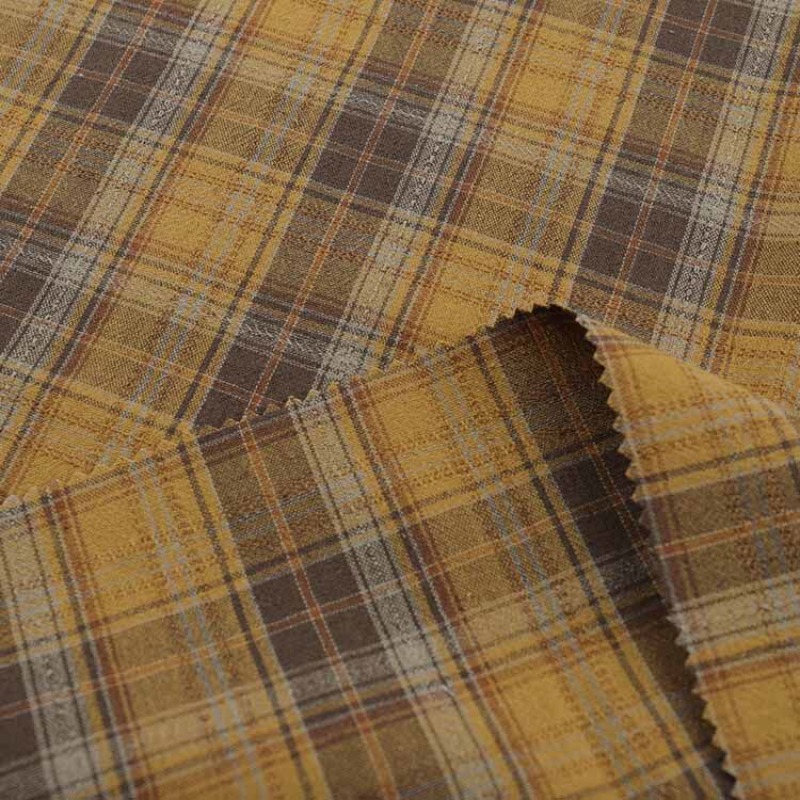 1 メートルヴィンテージジャカードチェック柄糸染め洗浄生地デ - Vintage Sewing Textile のレビューと価格