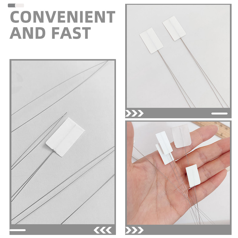 10個入りパンチニードルスレッダー 多機能スチールワイヤー  - Needle Threader Tool のレビューと価格