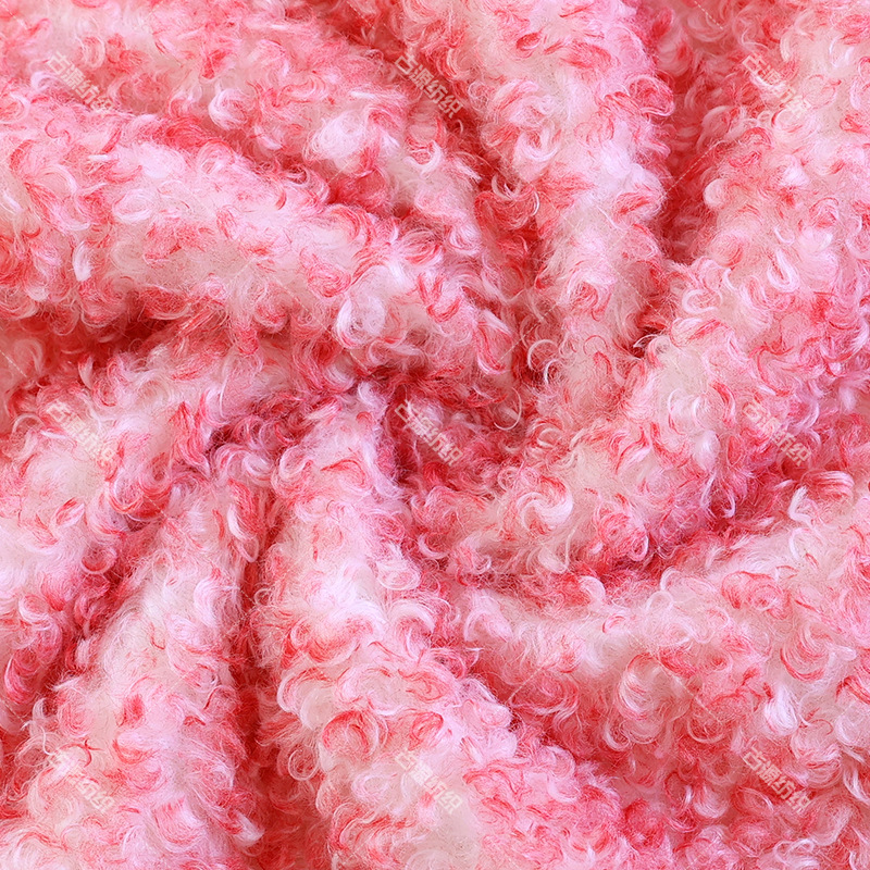 タイダイレインボースワールツートン染めのプラッシュ生地、秋冬 - Sewing Tie Dye のレビューと価格