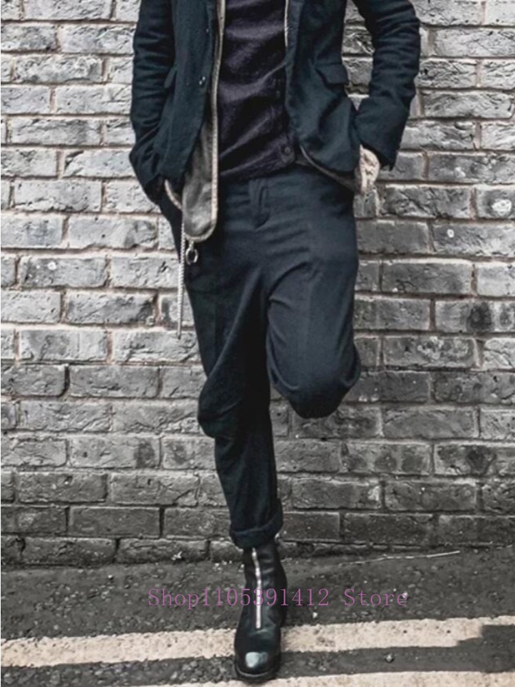 高級メンズシューズ本革フロントジッパーミッドカーフナイトブー - Sewing Front Zipper のレビューと価格