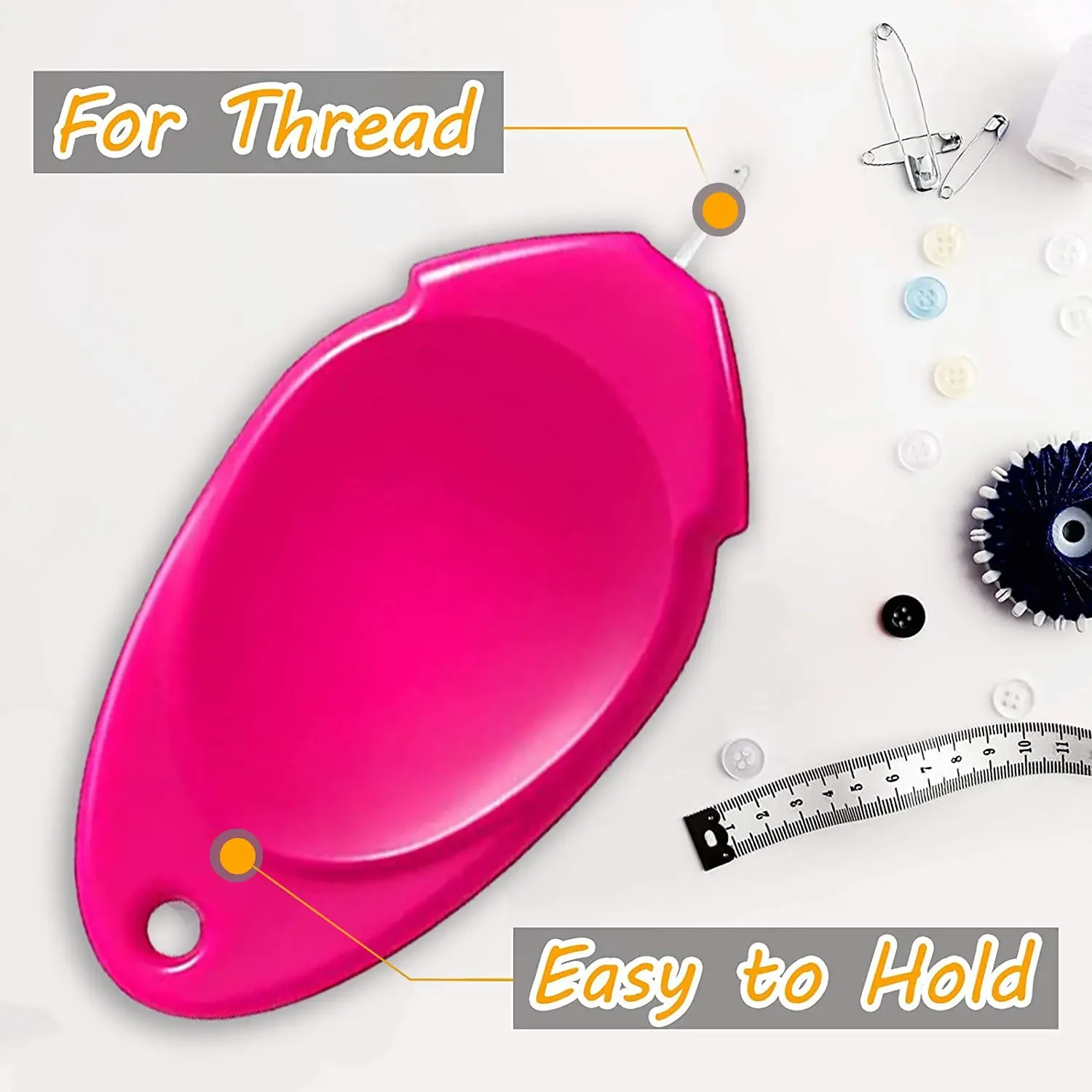 ミシン用針通しセット6個、針用ワイヤーループ付きプラスチック - Needle Threader Tool のレビューと価格
