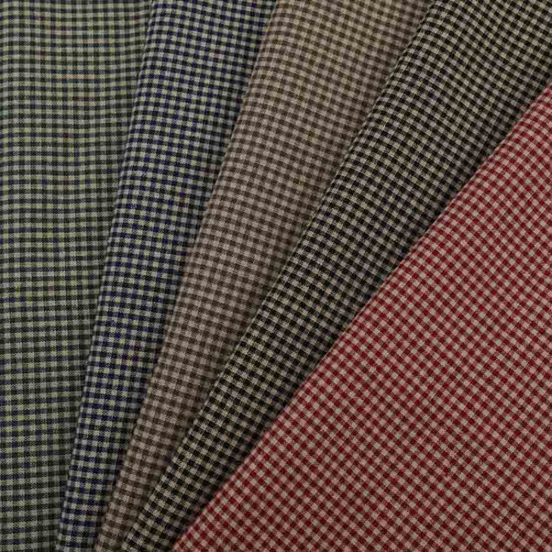 L100cm X W145cm ヴィンテージチェック柄糸染め - Vintage Sewing Textile のレビューと価格