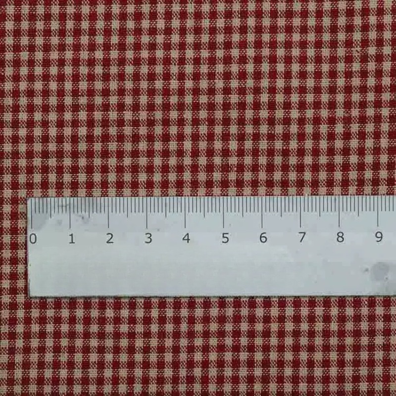L100cm X W145cm ヴィンテージチェック柄糸染め - Vintage Sewing Textile のレビューと価格