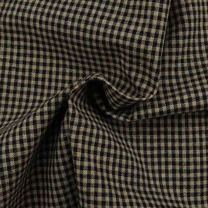 L100cm X W145cm ヴィンテージチェック柄糸染め - Vintage Sewing Textile のレビューと価格