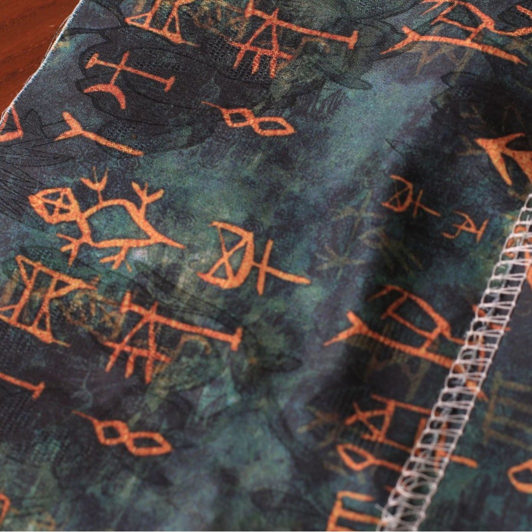 Oracle Bone Script ジャカードレトロタイダ - Sewing Tie Dye のレビューと価格