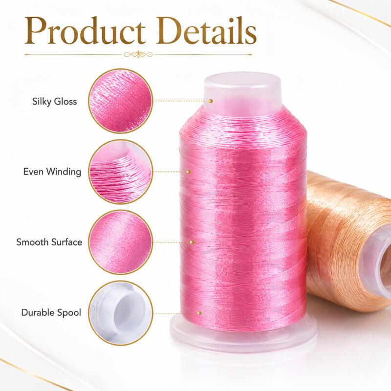 縦型タッセル糸 150D/2本撚り 刺繍糸 繊維 DIY縫製 - Sewing Thread In Textile のレビューと価格