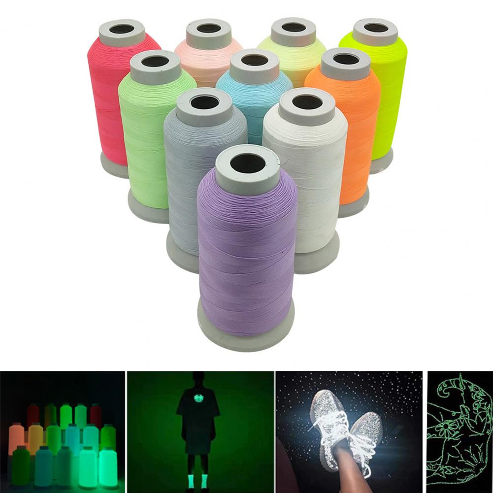 1 ロール刺繍糸糸暗闇で光るリサイクル可能な DIY ポリエ - Sewing Recycling のレビューと価格
