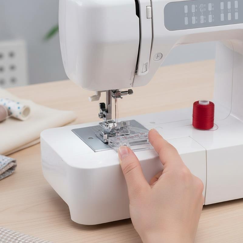 調整可能なバイアステープバインディングフットスナッププレッサ - Textiles Sewing Machine のレビューと価格