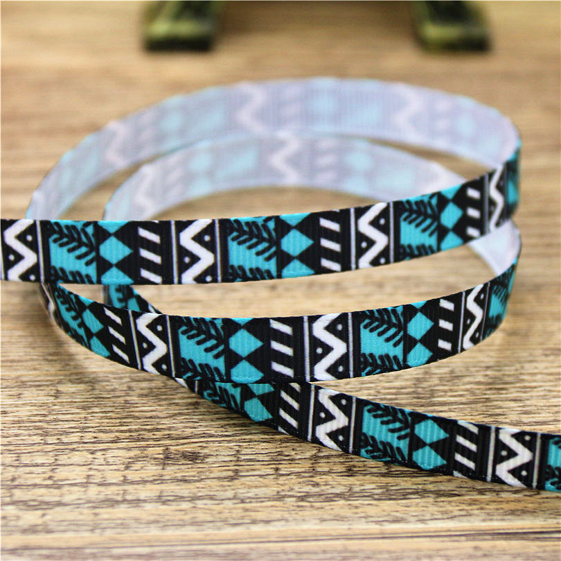 Dhk-部族チェック柄タイダイパターン印刷グログランリボンア - Sewing Tie Dye のレビューと価格